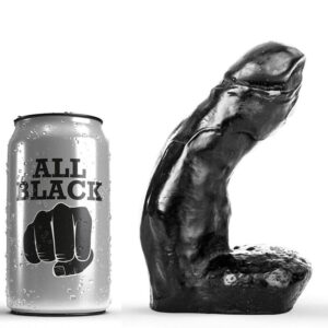 ALL BLACK - DILDO REALĂSTICO 15 CM