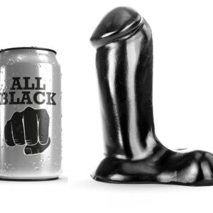 ALL BLACK - DILDO REALĂSTICO 14 CM