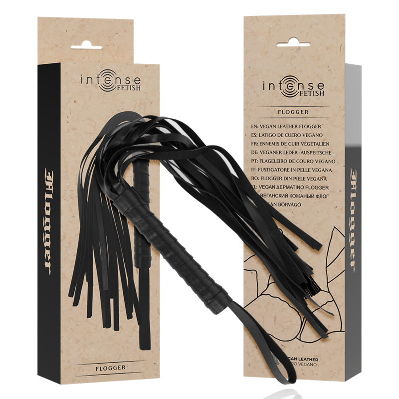 INTENSE - FETISH LĂTIGO DE CUERO VEGANO