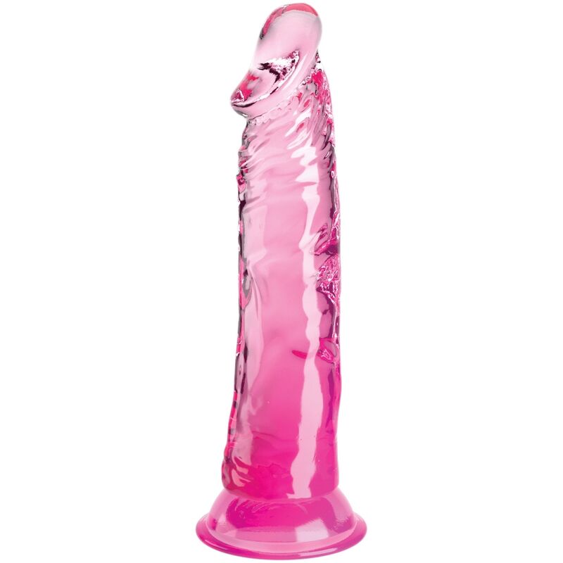 KING COCK - CLEAR PENE REALĂSTICO 19.7 CM ROSA