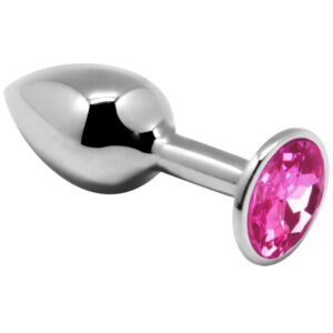 SECRETPLAY - PLUG ANAL ALUMINIO TRANSPARENTE 7 CM