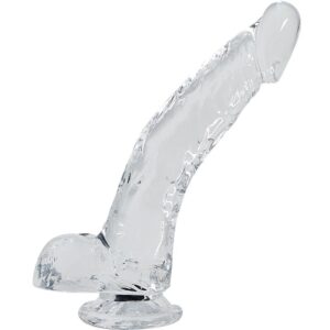 ALIVE - STALLION PENE REALĂSTICO TRANSPARENTE 22 CM