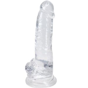 ALIVE - TORRENT PENE REALÍSTICO TRANSPARENTE 20.6 CM