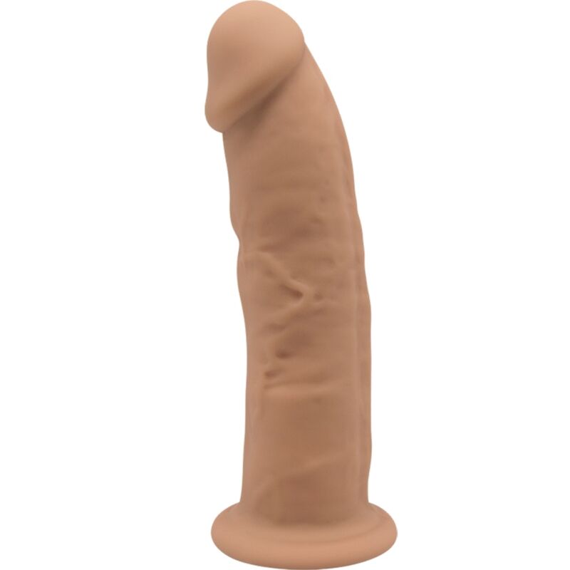 SILEXD - MODELO 2 PENE REALĂSTICO SILICONA PREMIUM SILEXPAN CARAMELO 15.4 CM