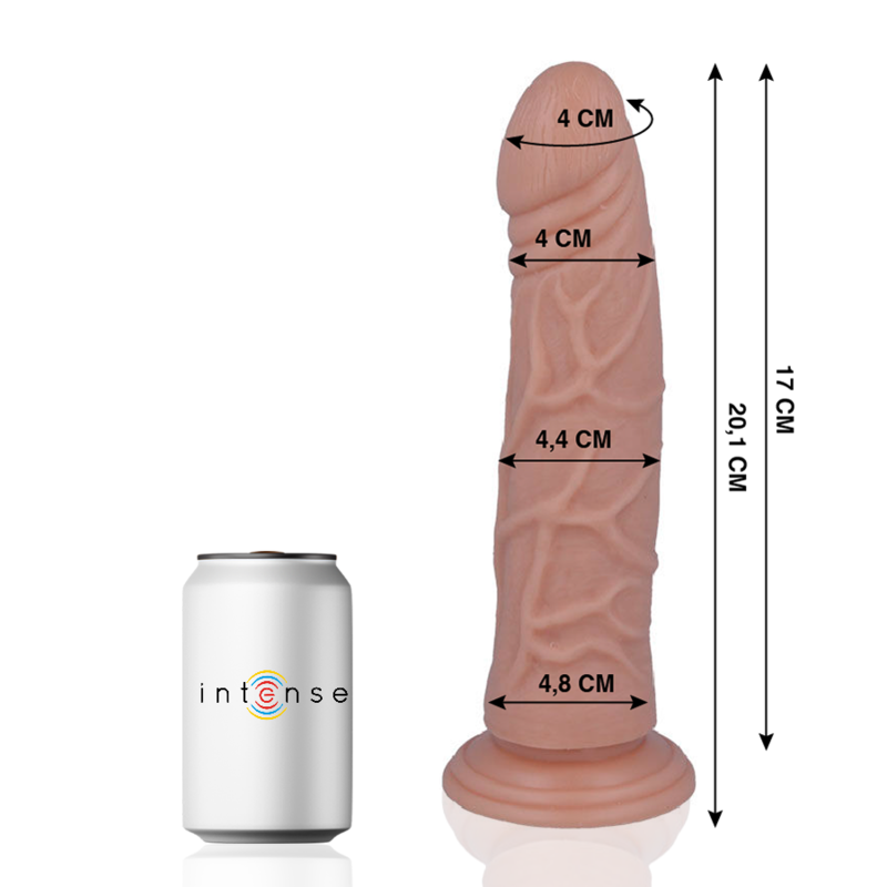 MR INTENSE - 22 PENE REALĂSTICO 20.1 CM -O- 4.4 CM