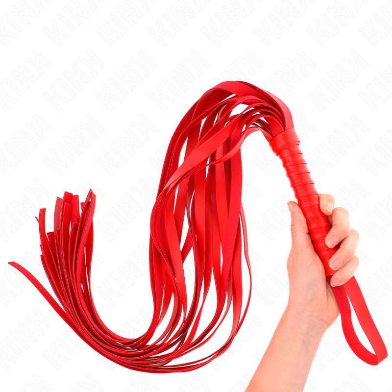 KINK - LĂTIGO DE COLA LARGA Y MANGO CORTO ROJO 70 CM