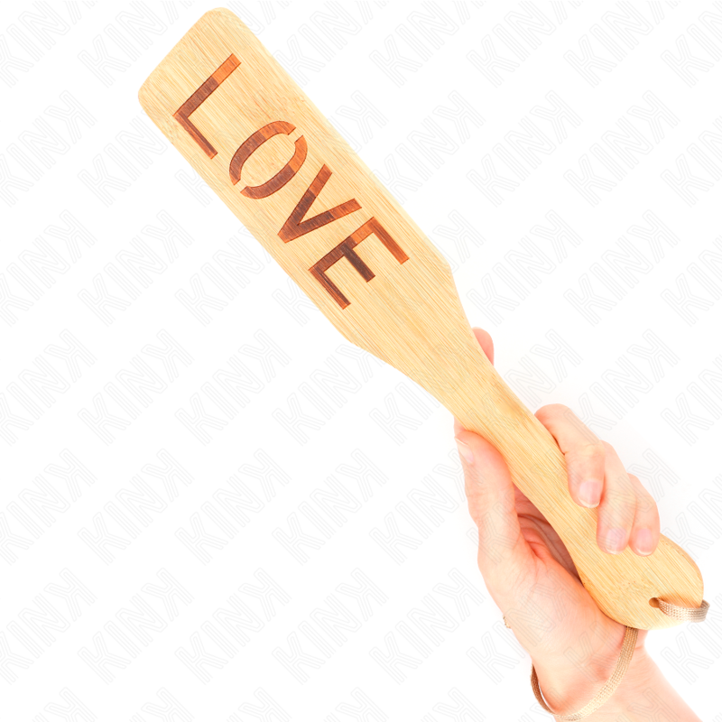 KINK - PALA DE BAMBĂ PALABRA LOVE 32 X 5.5 CM