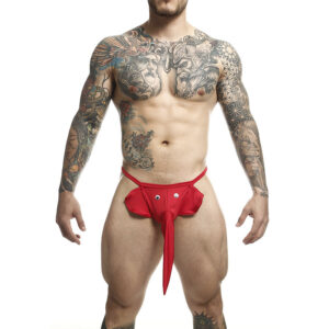 MOB - TANGA ELEFANTE ROJO TALLA ÚNICA