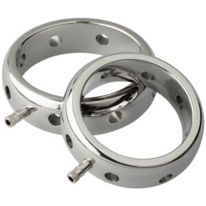 ELECTRASTIM - PRESTIGE ANILLO ELECTROMAGNÉTICO DE METAL PARA EL PENE 46 MM