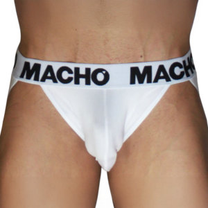 MACHO - MX29BL JOCK BLANCO + BLANCO XL