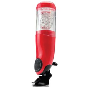 Mega-Bator Vibrador y Rotatorio Masturbador Masculino Automático Recargable
